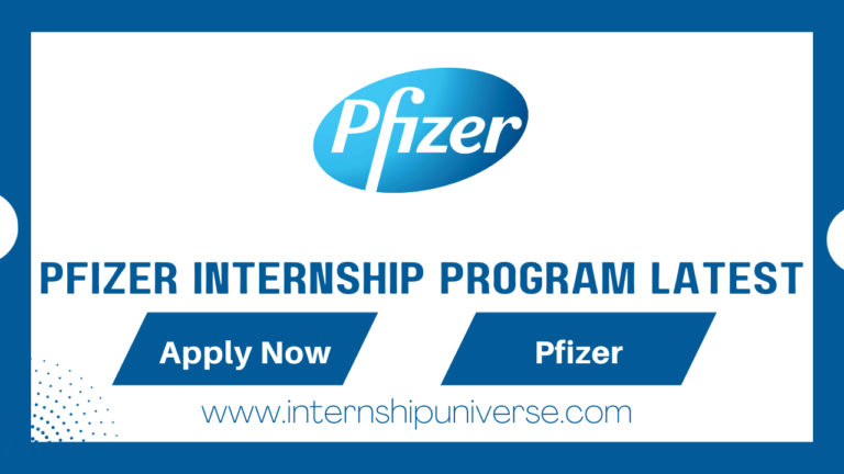 Pfizer Internship Program