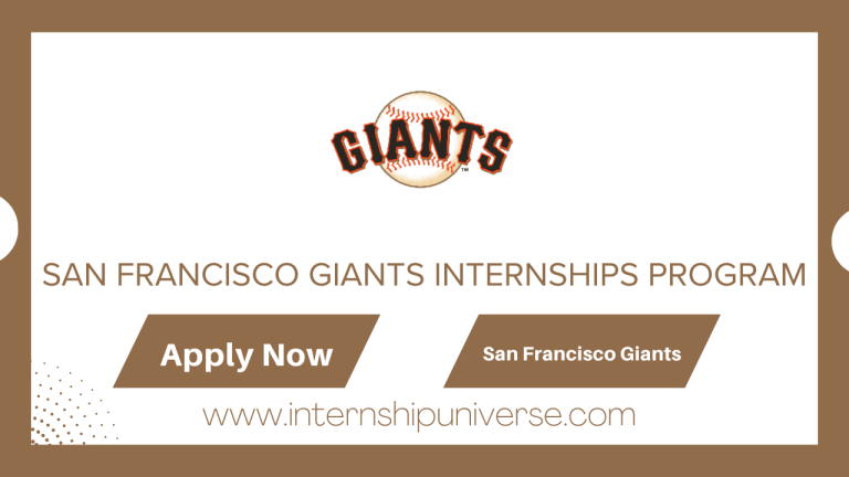 San Francisco Giants Internships Program