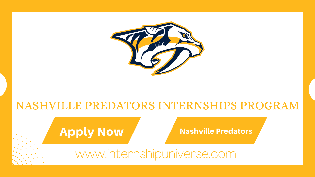 Nashville Predators Internships Program