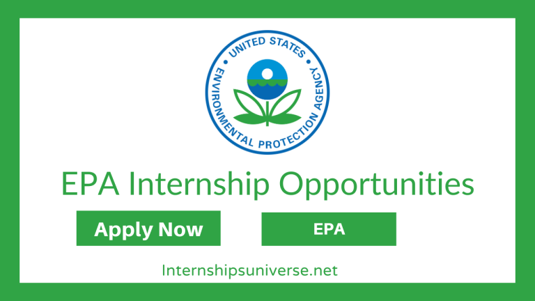 EPA Internships Opportunities