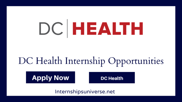 DC Health Internship Opportunities