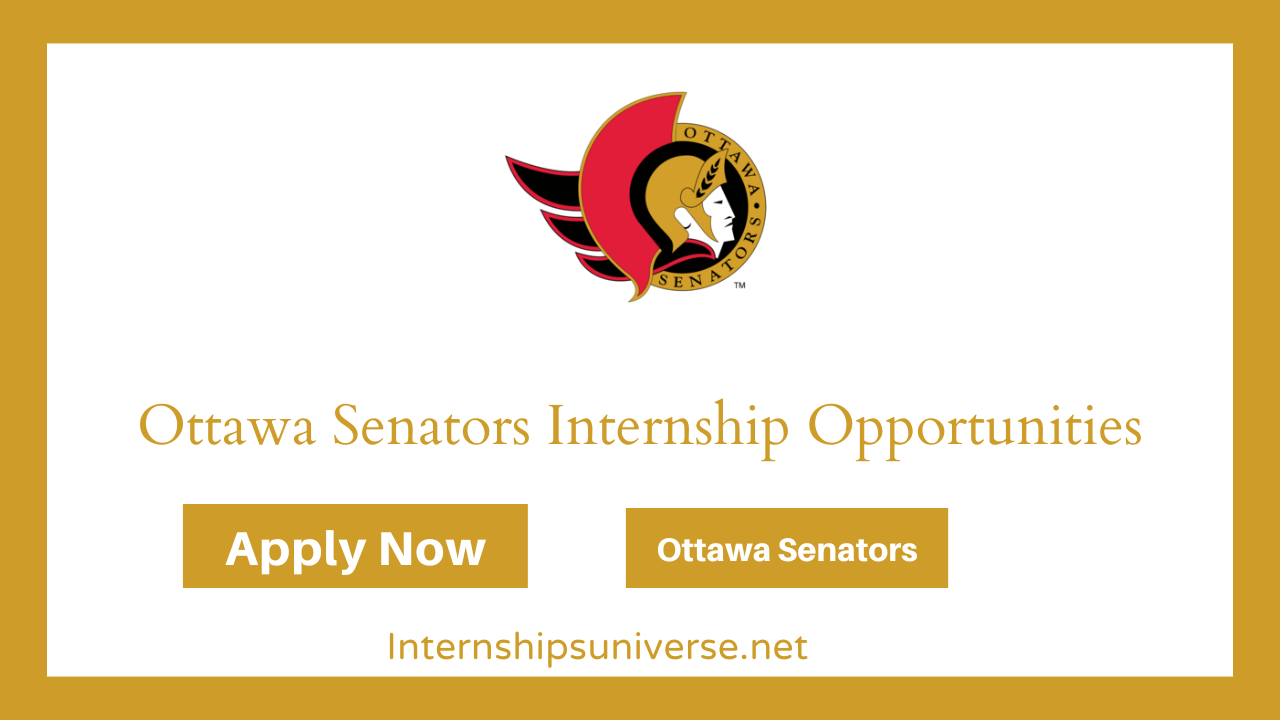 Ottawa Senators Internships Opportunities