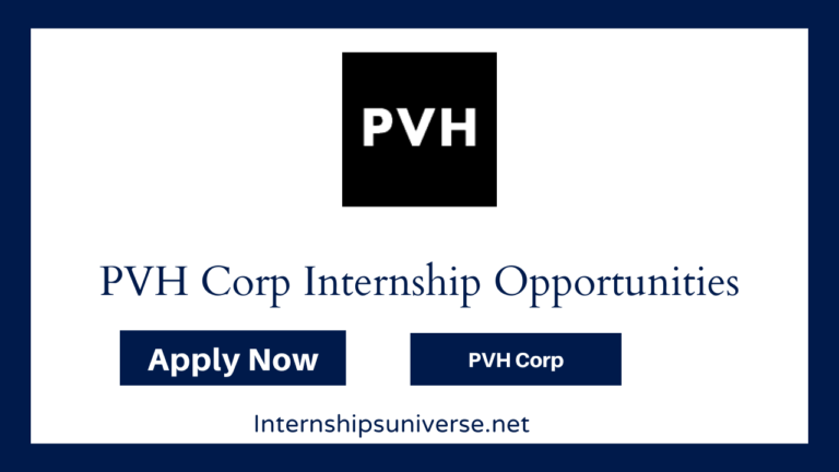 PVH Corp Internships Opportunities